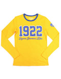SGR LONG SLEEVE TEE_GOLD