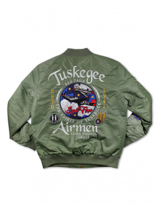 TUSKEGEE AIRMEN BOMBER JACKET