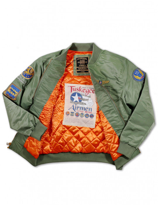 TUSKEGEE AIRMEN BOMBER JACKET