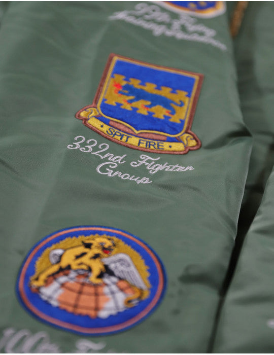 TUSKEGEE AIRMEN BOMBER JACKET