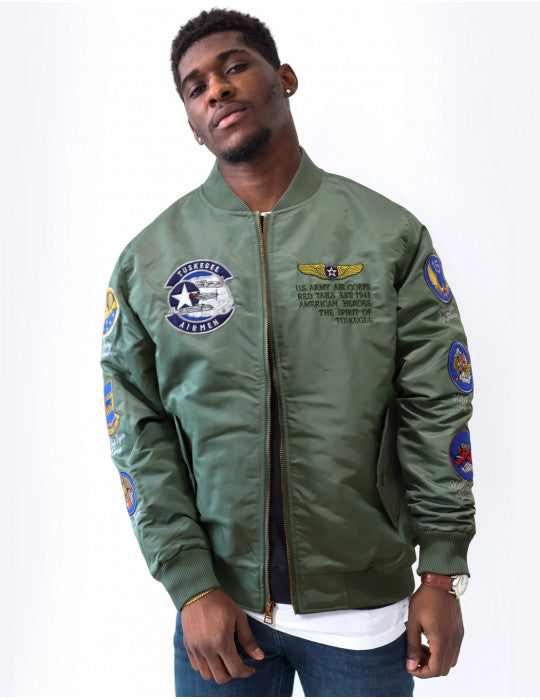 TUSKEGEE AIRMEN BOMBER JACKET