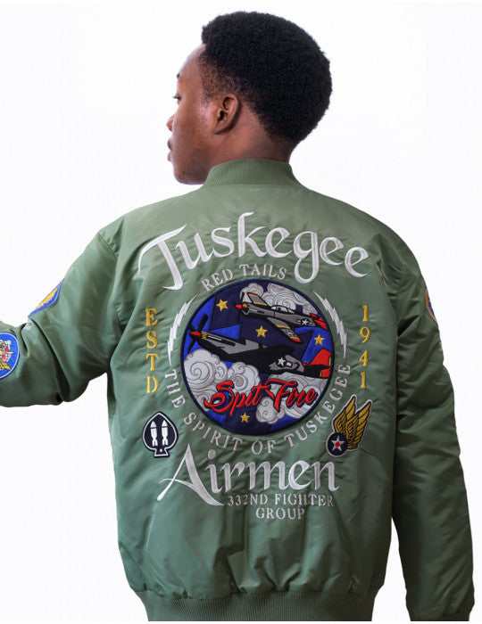 TUSKEGEE AIRMEN BOMBER JACKET