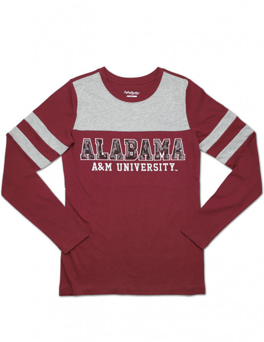 ALABAMA A&M WOMEN'S LONG SLEEVE TEE