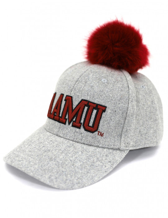 ALABAMA A&M POMPOM CAP