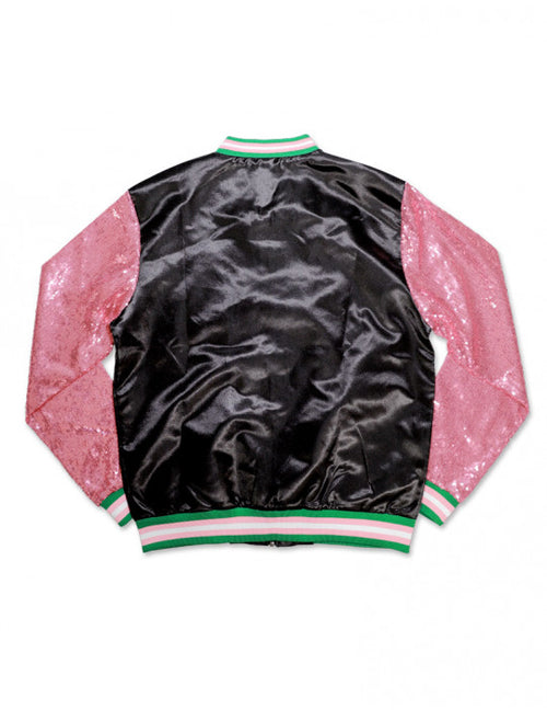 AKA SEQUIN JACKET_BLACK