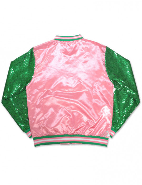 AKA SEQUIN JACKET_PINK