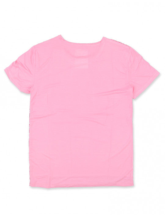AKA SEQUIN TEE_PINK