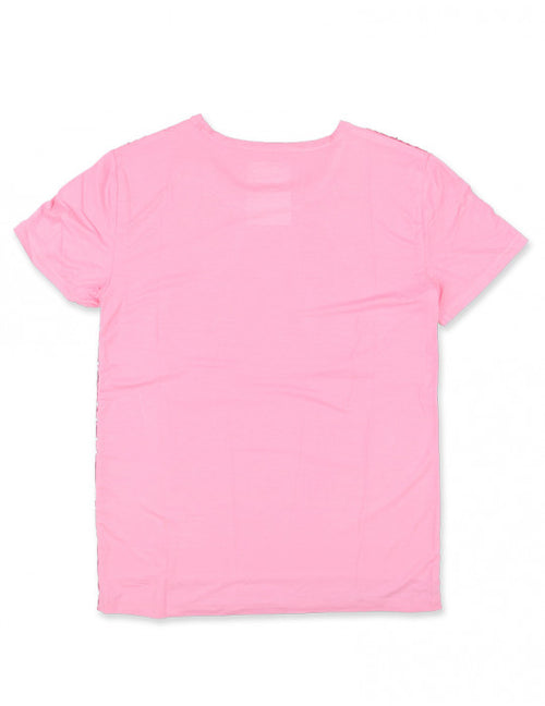 AKA SEQUIN TEE_PINK