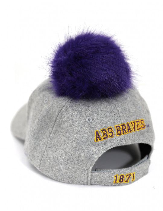 ALCORN STATE POMPOM CAP