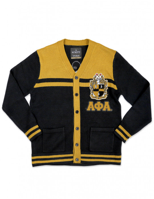 APA BUTTON DOWN SWEATER