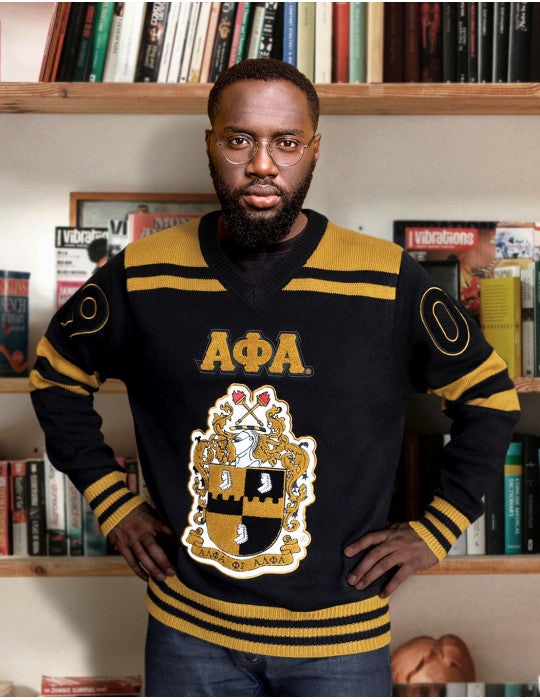 APA V-NECK SWEATER