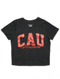 CLARK ATLANTA CROPPED TEE