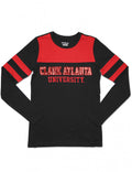 CLARK ATLANTA WOMEN'S LONG SLEEVE TEE