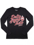 DST LONG SLEEVE TEE_BLACK