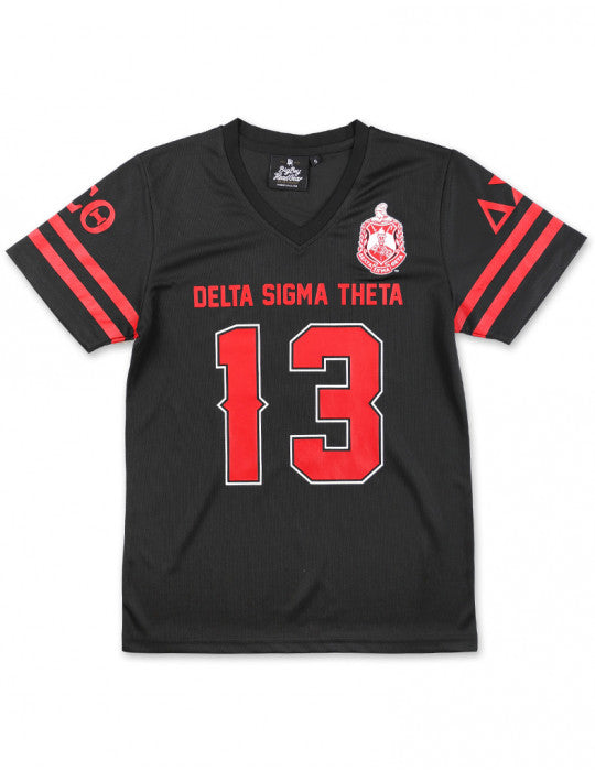 DST FOOTBALL JERSEY TEE_BLACK