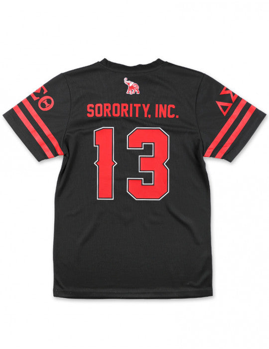 DST FOOTBALL JERSEY TEE_BLACK