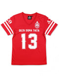 DST FOOTBALL JERSEY TEE_RED