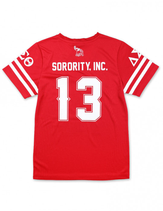 DST FOOTBALL JERSEY TEE_RED
