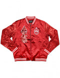 DST SATIN SEQUINS JACKET