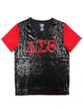DST SEQUIN TEE_BLACK