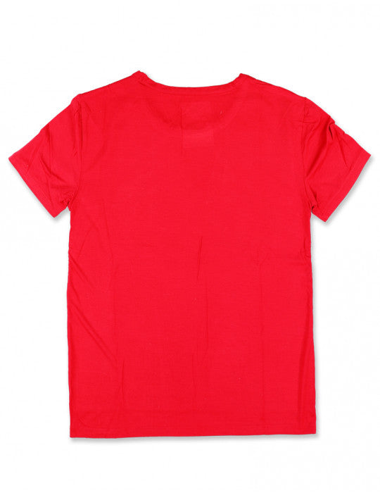 DST SEQUIN TEE_RED