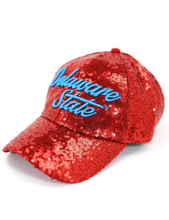 DELAWARE STATE SEQUINS CAP
