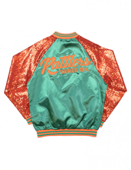 FLORIDA A&M SEQUINS SATIN JACKET