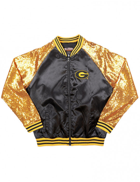 GRAMBLING STATE SEQUINS SATIN JACKET