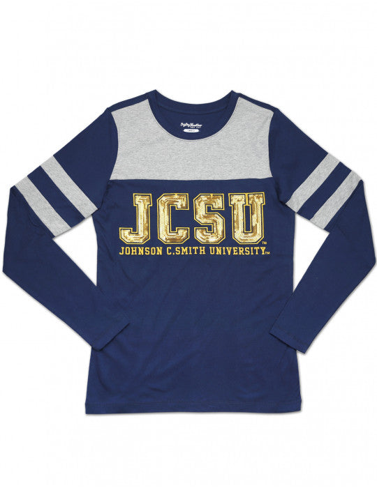 JOHNSON C. SMITH WOMEN'S LONG SLEEVE TEE