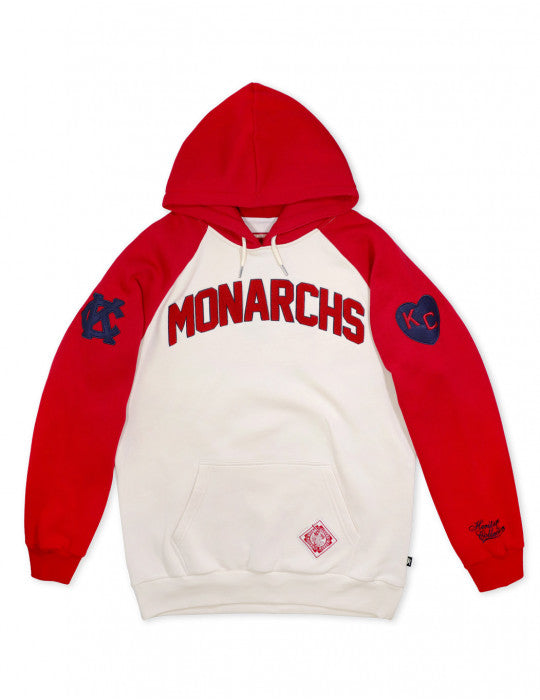 KANSAS CITY MONARCHS HERITAGE HOODIE_RED