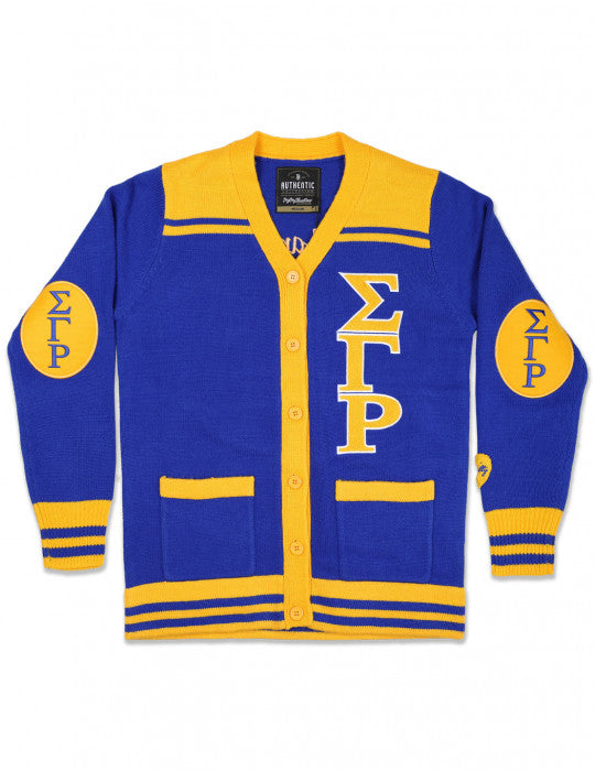 SGR BUTTON DOWN SWEATER