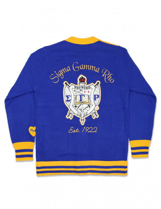 SGR BUTTON DOWN SWEATER