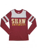 SHAW UNIVERSITY WOMEN'S LONG SLEEVE TEE