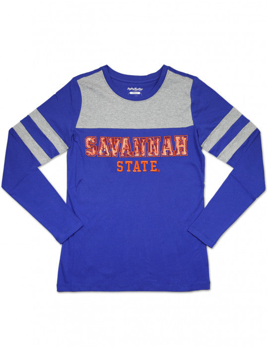 SAVANNAH STATE WOMEN'S LONG SLEEVE TEE