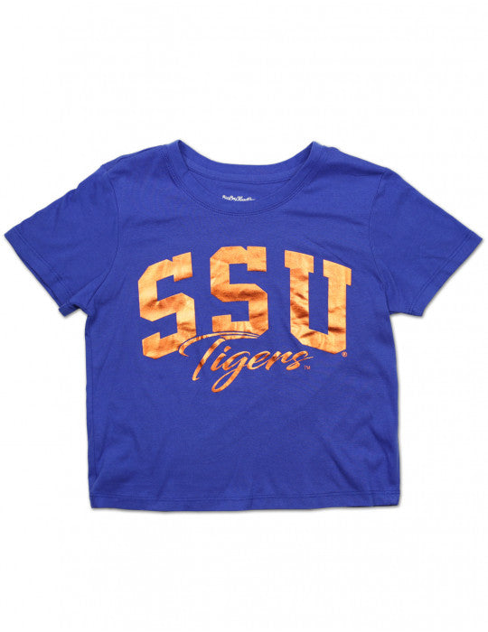 SAVANNAH STATE CROPPED TEE