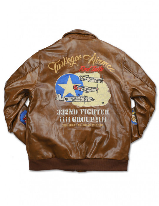 TUSKEGEE AIRMEN LEATHER JACKET