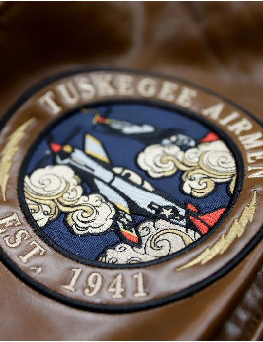 TUSKEGEE AIRMEN LEATHER JACKET