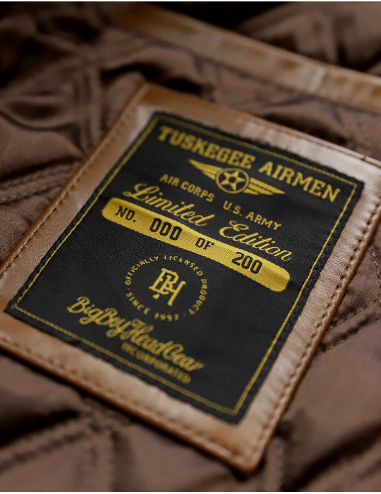 TUSKEGEE AIRMEN LEATHER JACKET