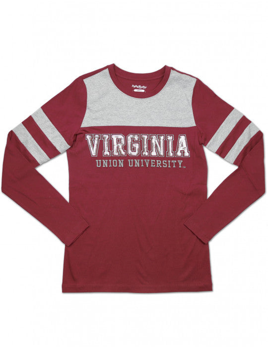 VIRGINIA UNION WOMEN'S LONG SLEEVE TEE