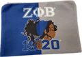 ZETA PHI BETA POUCH COSMETICS BAG