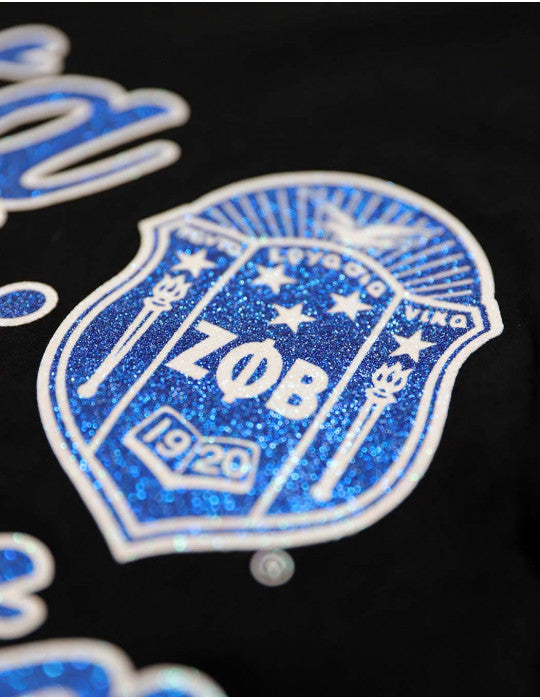 ZPB LONG SLEEVE TEE_BLACK