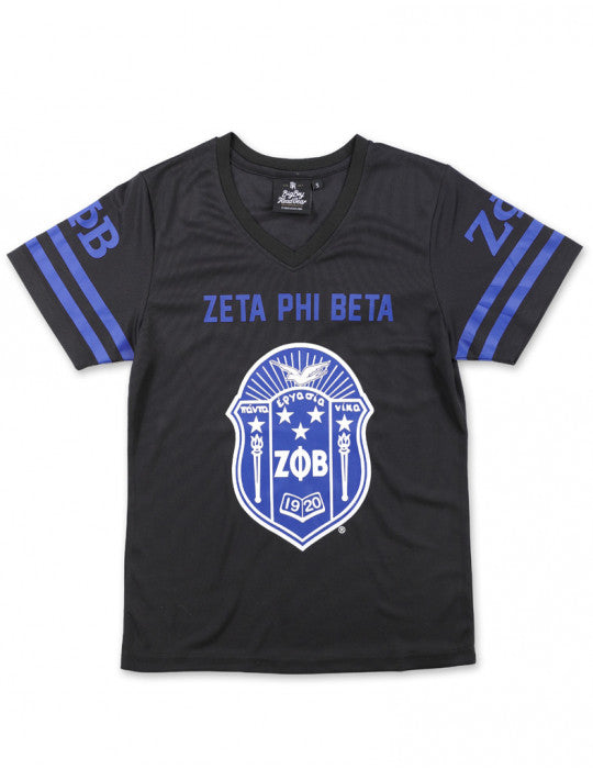 ZPB FOOTBALL JERSEY TEE_BLACK