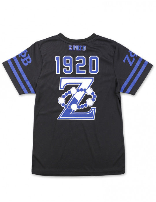 ZPB FOOTBALL JERSEY TEE_BLACK