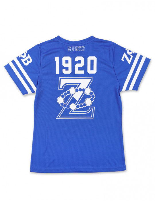 ZPB FOOTBALL JERSEY TEE_ROYAL BLUE