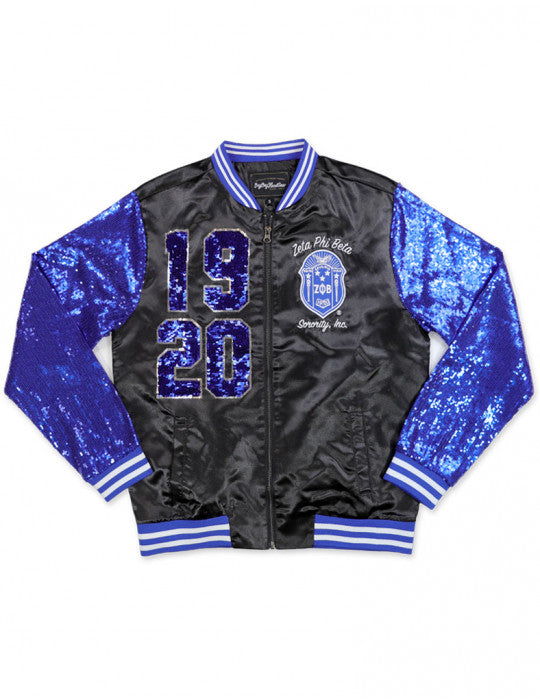 ZPB SEQUIN JACKET_BLACK