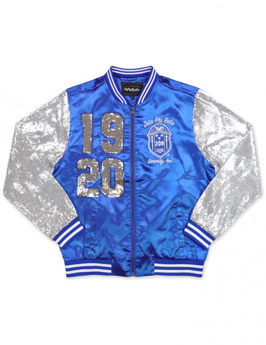 ZPB SEQUIN JACKET_ROYAL BLUE