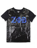 ZPB SEQUIN TEE_BLACK