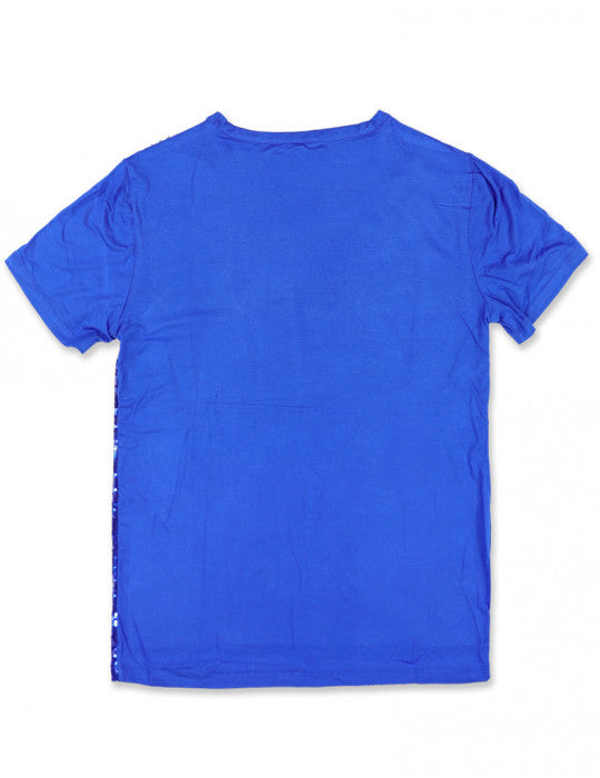 ZPB SEQUIN TEE_ROYAL BLUE