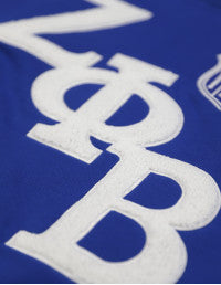 ZETA PHI BETA ROYAL BLUE CREWNECK