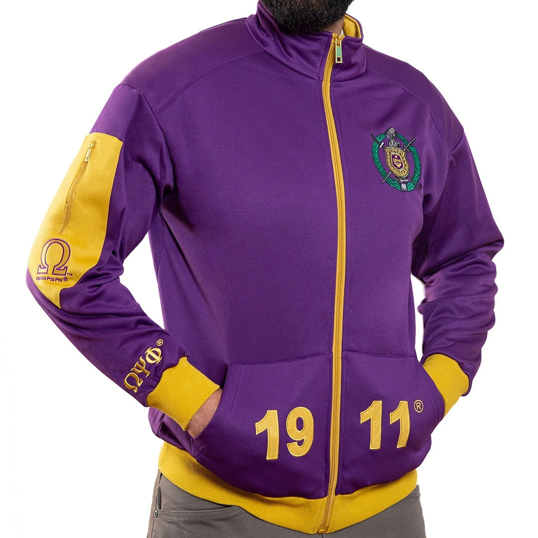 OMEGA PSI PHI TRACK JACKET